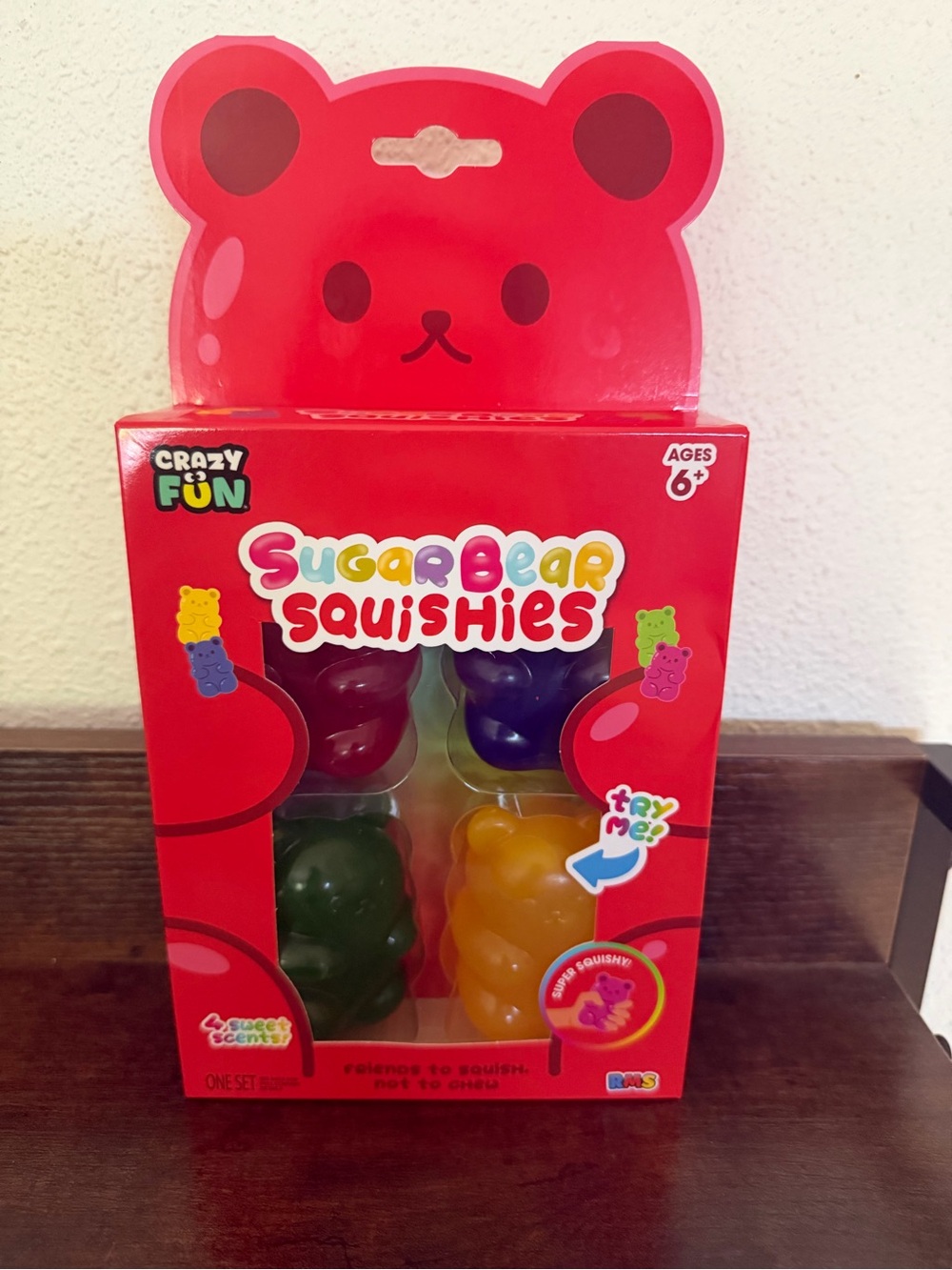 Crazy Fun Sugar Bear Squishies Set